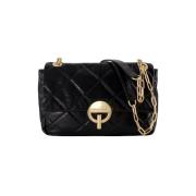 Leather shoulder-bags Vanessa Bruno , Black , Dames