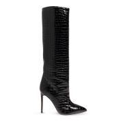 Stiletto laarzen met hak Paris Texas , Black , Dames