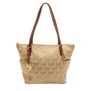 Pre-owned Canvas totes Michael Kors Pre-owned , Beige , Dames