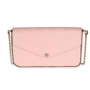 Pre-owned Leather louis-vuitton-bags Louis Vuitton Vintage , Pink , Da...