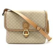 Pre-owned Fabric shoulder-bags Celine Vintage , Beige , Dames