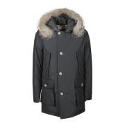 Afneembare Bont Parka Woolrich , Gray , Heren