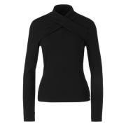 Stijlvolle Turtlenecks voor elke gelegenheid Marc Cain , Black , Dames