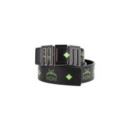 Zomer Groen Logo Gesp Riem MCM , Multicolor , Heren