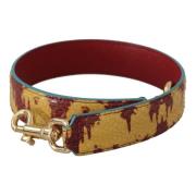 Luxe Leren Schouderband in Geel Dolce & Gabbana , Multicolor , Dames