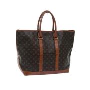 Pre-owned Canvas louis-vuitton-bags Louis Vuitton Vintage , Brown , Da...