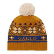 Kerstwol kasjmier beanie met omslag Gallo , Multicolor , Unisex