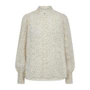 Offwhite Lange Mouw Blouse Ewiecc Petra Co'Couture , White , Dames