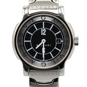 Pre-owned Stainless Steel watches Bvlgari Vintage , Black , Dames