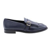 Klassieke Leren Mocassin Schoenen Pertini , Blue , Dames