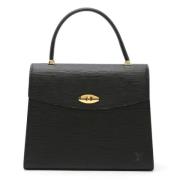 Pre-owned Leather louis-vuitton-bags Louis Vuitton Vintage , Black , D...