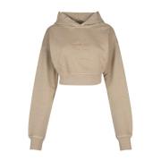 Stijlvolle Sweatshirt voor Mannen en Vrouwen Calvin Klein , Beige , Da...