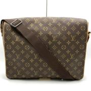 Pre-owned Canvas shoulder-bags Louis Vuitton Vintage , Brown , Dames