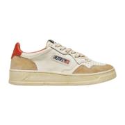 Vintage Leren Sneakers Autry , White , Heren