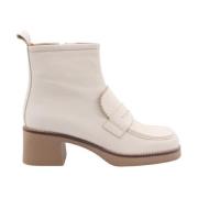 Stijlvolle Enkellaars Helgi Ctwlk. , Beige , Dames