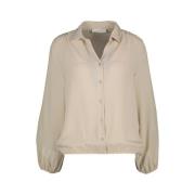 Offwhite Garda Blouse Amélie & Amélie , Beige , Dames