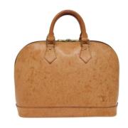 Pre-owned Leather louis-vuitton-bags Louis Vuitton Vintage , Beige , D...