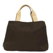 Pre-owned Fabric handbags Burberry Vintage , Brown , Dames