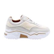 Ptah Sneaker Dwrs , Beige , Dames