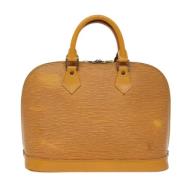 Pre-owned Leather louis-vuitton-bags Louis Vuitton Vintage , Orange , ...