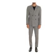 Stijlvol Suit voor Mannen Boss , Gray , Heren