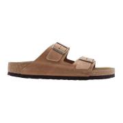 Machinegeweer Slipper Birkenstock , Brown , Heren