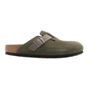 Comfortabele Hamer Slipper Birkenstock , Green , Heren