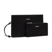 Stijlvolle Clutch Replay , Black , Dames