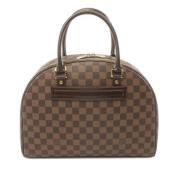 Pre-owned Canvas handbags Louis Vuitton Vintage , Brown , Dames