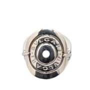 Pre-owned White Gold rings Bvlgari Vintage , Gray , Dames