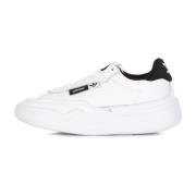 Cloud White Lage Veterschoen Adidas , White , Dames