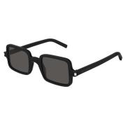 Zwarte Glossy Zonnebril SL 332 Saint Laurent , Black , Dames