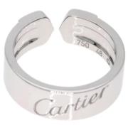 Pre-owned White Gold rings Cartier Vintage , Gray , Unisex