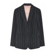 Klassieke Blazer Stacie Midnight Gustav , Black , Dames