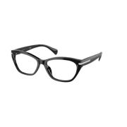 Zwarte Frame Zonnebril Ralph Lauren , Black , Unisex