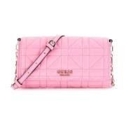 Mini Crossbody Tas Assia Guess , Pink , Dames