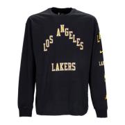 NBA City Edition Longsleeve Tee Nike , Black , Heren