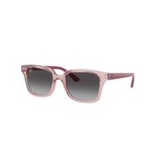 Junior Zonnebril Transparant Roze Licht Grijs Ray-Ban , Pink , Unisex