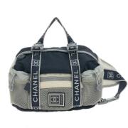 Pre-owned Fabric chanel-bags Chanel Vintage , Blue , Dames