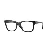 Zwarte Frame Zonnebril Vogue , Black , Unisex