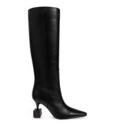 Leren laarzen Jacquemus , Black , Dames