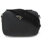 Pre-owned Leather prada-bags Prada Vintage , Black , Dames