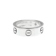 Pre-owned White Gold rings Cartier Vintage , Gray , Dames