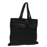 Pre-owned Fabric totes Prada Vintage , Black , Dames