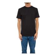 Casual Katoenen T-Shirt Philipp Plein , Black , Heren