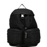 Pre-owned Fabric backpacks Prada Vintage , Black , Dames