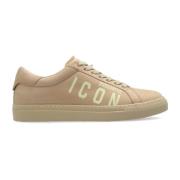 Sneakers Icon Dsquared2 , Beige , Dames