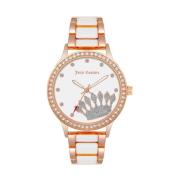 Roségouden Damesmode Horloge Juicy Couture , Yellow , Dames