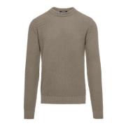 Warme Crew Neck Sweater BomBoogie , Gray , Heren