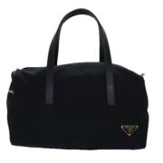 Pre-owned Fabric prada-bags Prada Vintage , Black , Dames